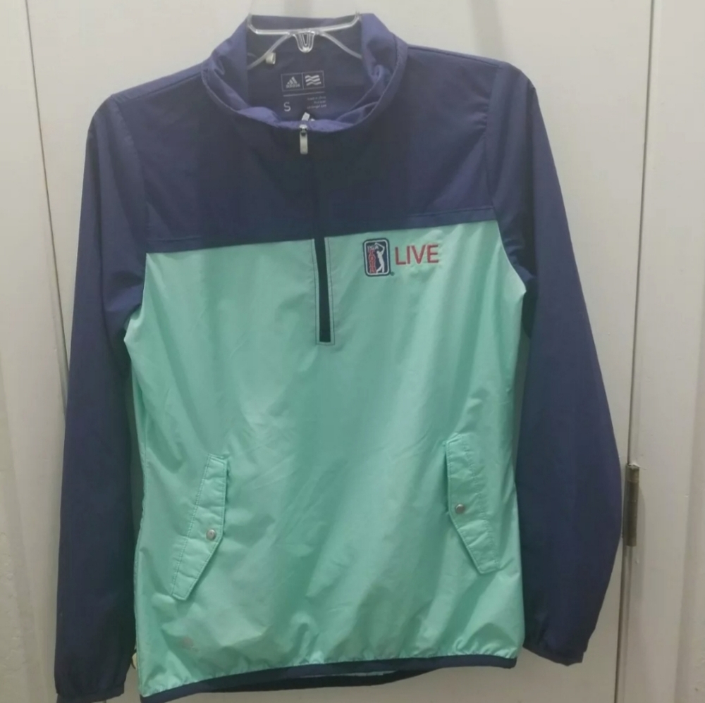 Adidas PGA Live Pullover Jacket Size Small